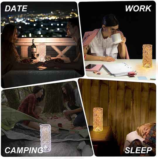 Diamond Crystal Touch Night Light.