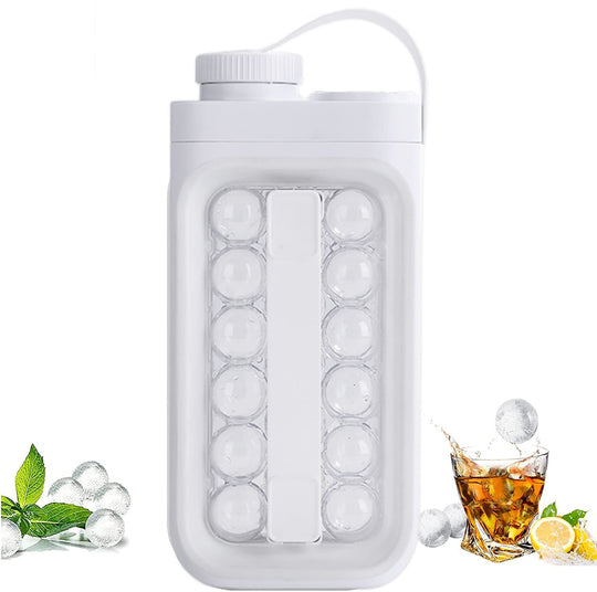 2-in-1 Portable Quick Release Ice Ball Cold Kettle Summer Kitchen Gadgets.