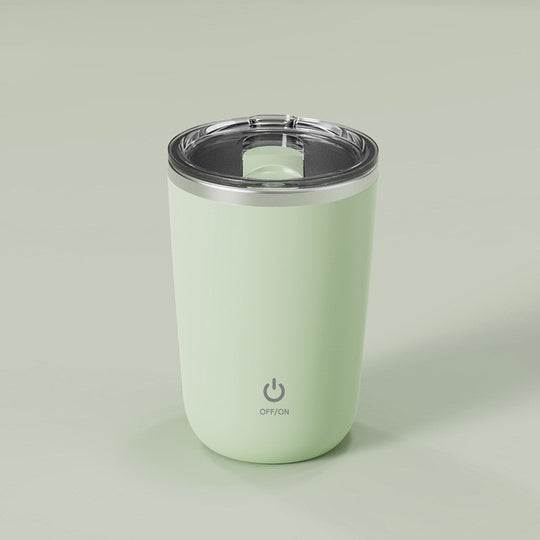 400ml Automatic Self Stirring Mug Coffee Milk Juice Mixing Cup Electric Stainless Steel Lazy Rotating Mug Magnetic Stirring Cup Kitchen Gadgets